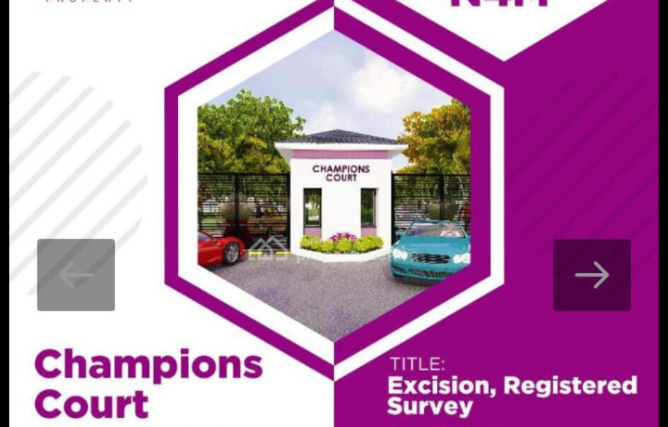 Champions court Ibeju lekki Champions court Ibeju lekki