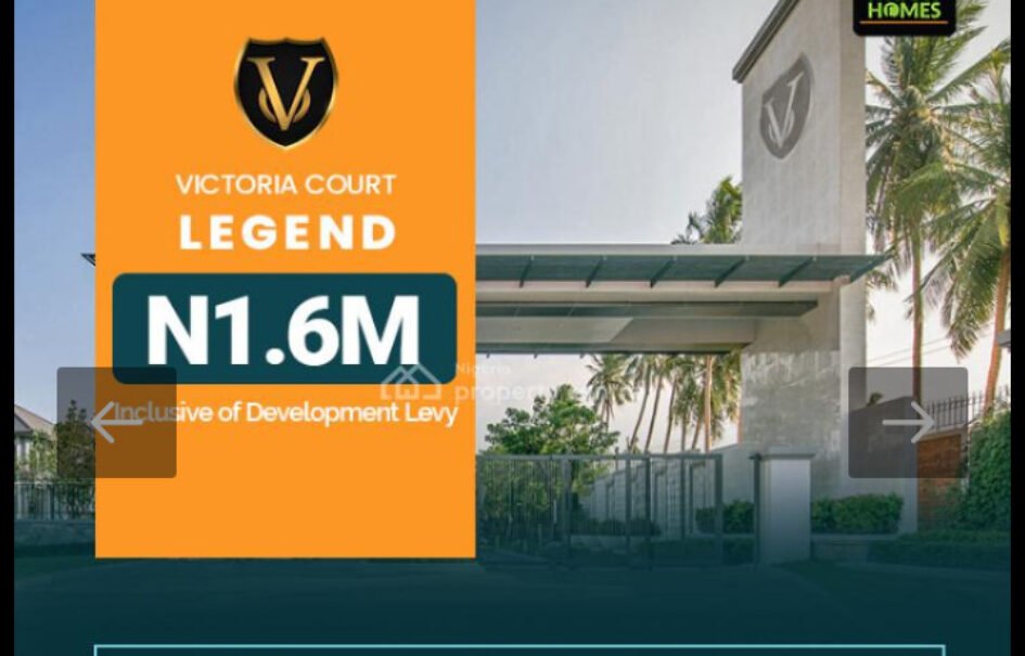 Plots Of Dry Land In Victoria Court Estate Ibeju Lekki Plots Of Dry Land In Victoria Court Estate Ibeju Lekki
