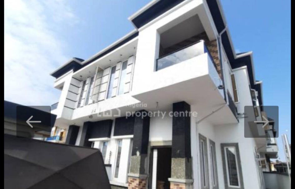 Brand New 4bedroom Semi detach Duplex in Chevron Brand New 4bedroom Semi detach Duplex in Chevron