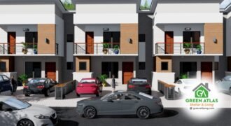 Estate plot for a 3 bedroom terrace duplex
