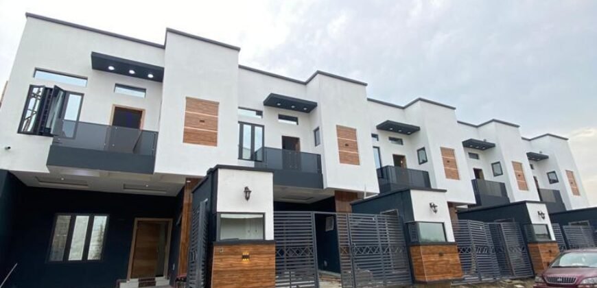 Beautifully designed 4Bedroom Terrace duplex with private compound