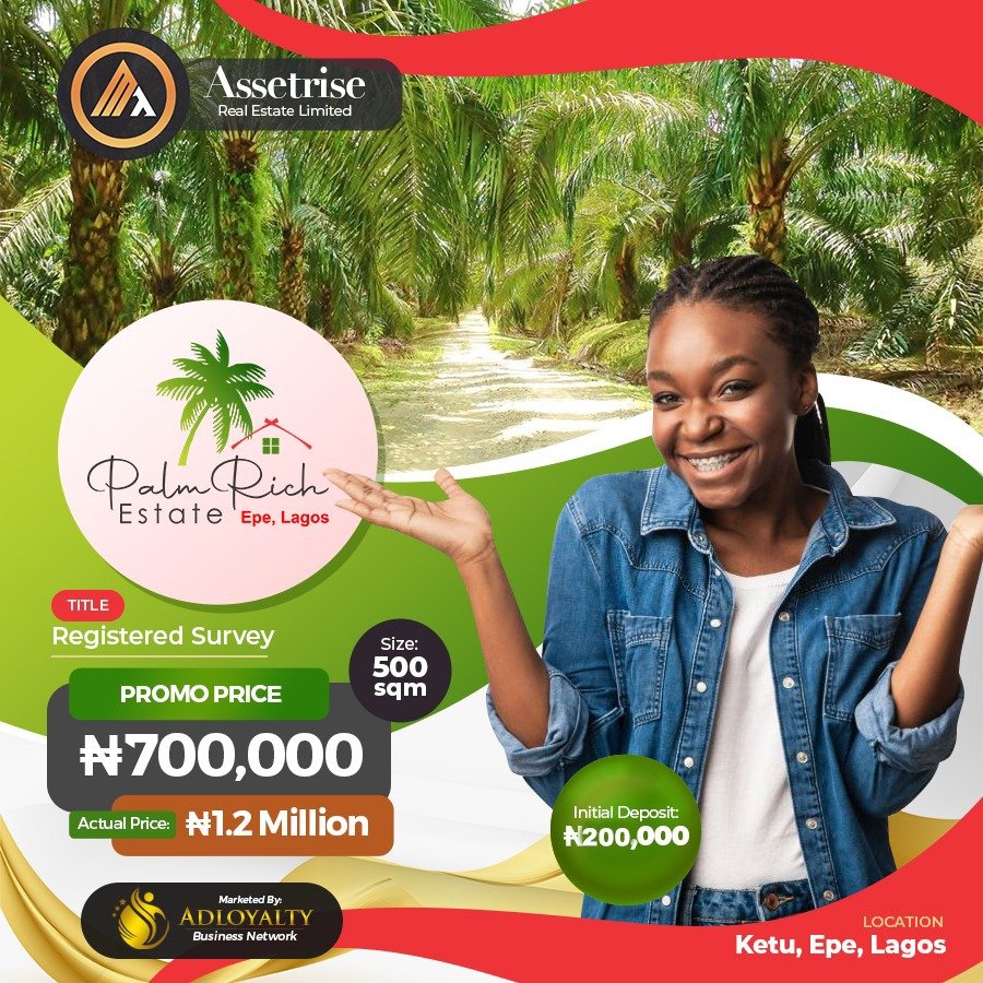 Palmrich Estate Epe Sachio